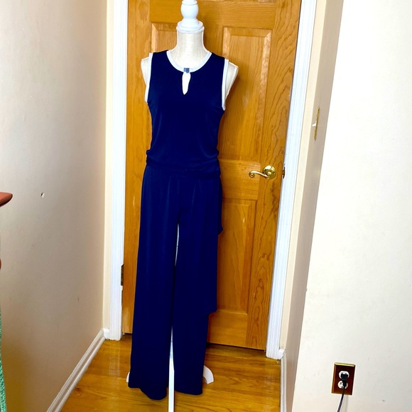 Lauren Ralph Lauren Pants - Lauren Ralph Lauren navy blue jumpsuit women size medium. Original price 250.
